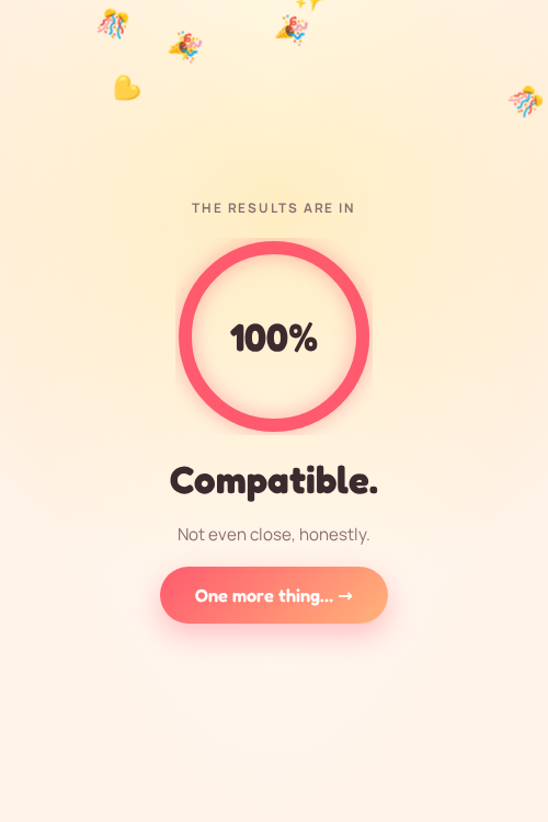 Are We Compatible?
