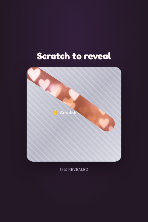 Scratch And Reveal