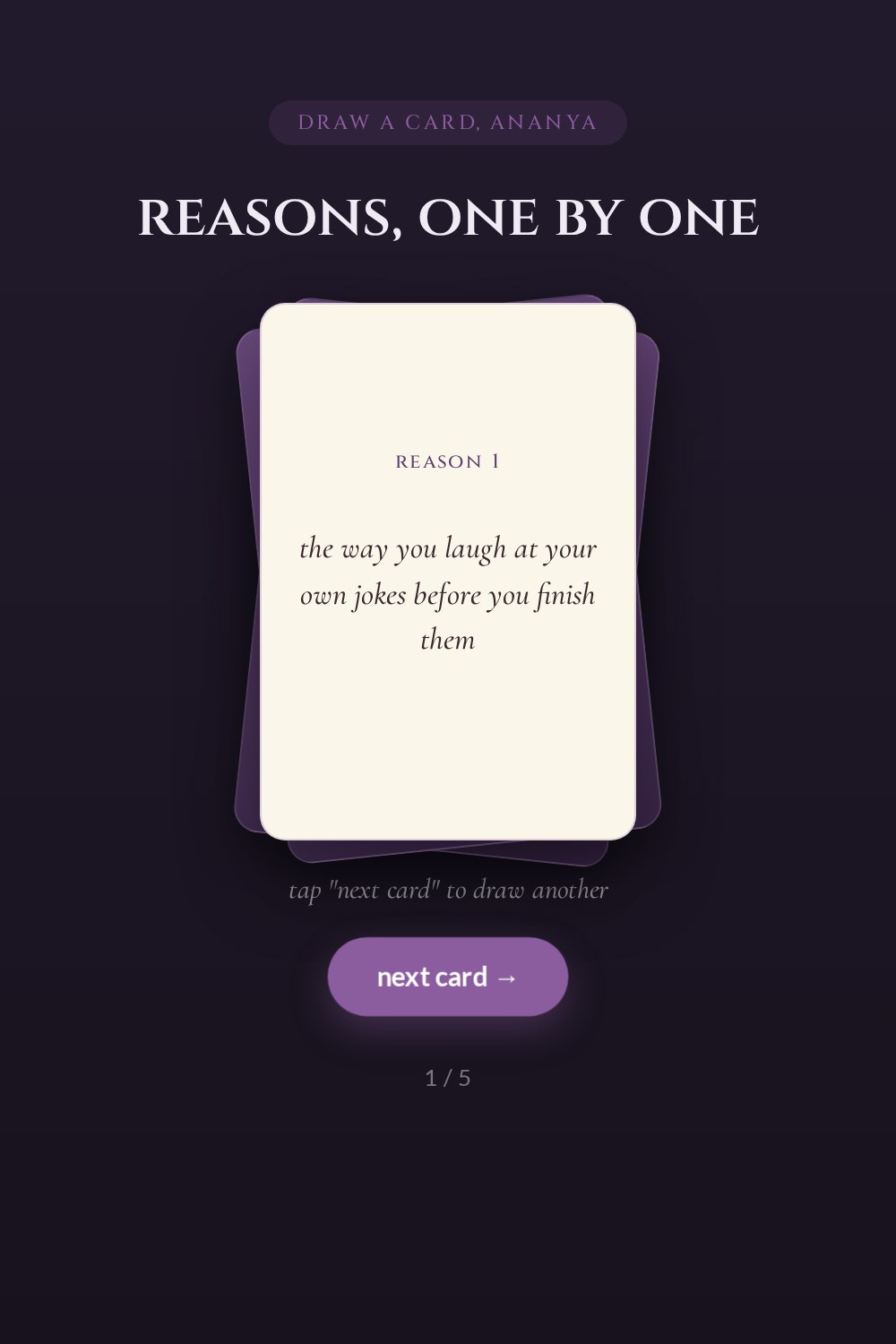 Card Deck