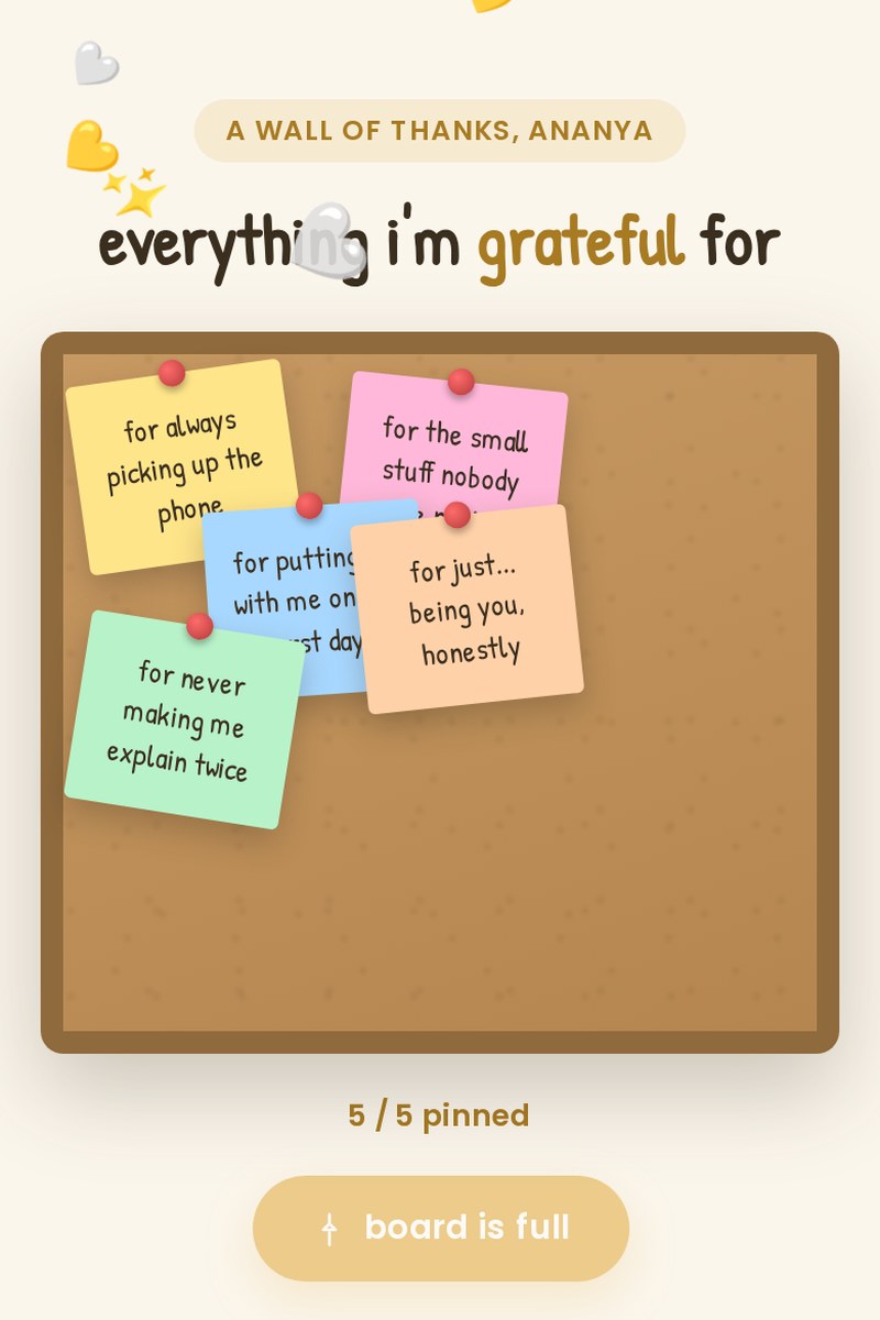 Thank You Wall
