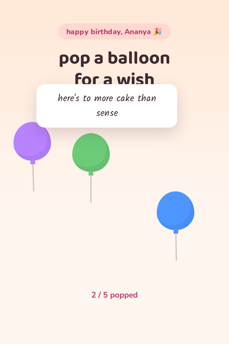 Balloon Countdown