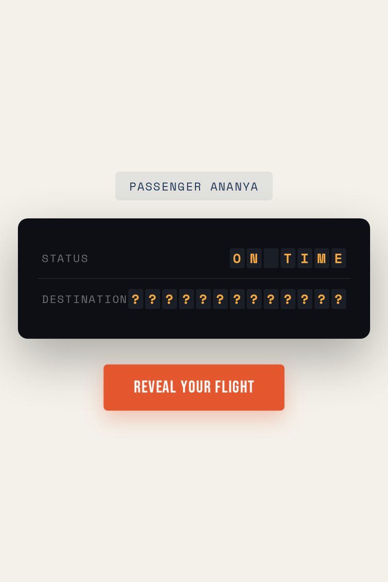 Boarding Pass